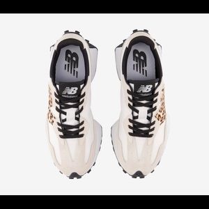 New Balance 327 mode de vie lifestyle, sz 9B, new in box, leopard print accent